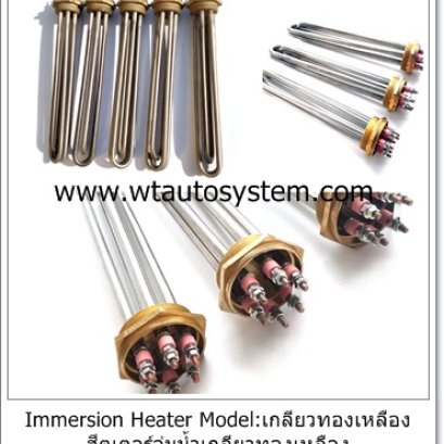 ฮีตเตอร์จุ่มน้ำแบบเกลียวทองเหลือง